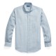 мъжки,ризи,polo,ralph,lauren,custom,fit,mallet,print,linen,shirt,blue,mallet