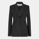 дамско,яке,off,white,women,s,structured,suit,jacket,black,white