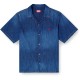 риза,мъжки,ризи,diesel,men,s,short,sleeve,plain,shirt,light,blue