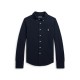 риза,polo,ralph,lauren,kids,mesh,long,sleeve,plain,shirt,aviator,navy