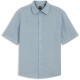 риза,с,къс,ръкав,облекла,на,разпродажба,мъжки,ризи,boss,men's,short,sleeve,shirt,light,blue,458