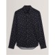 ted,baker,ted,ls,floral,shirt,sn61,navy