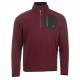мъжки,пуловери,облекла,за,голф,calvin,klein,golf,planet,golf,fleece,mens,burgundy