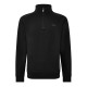 пуловер,мъжки,полари,boss,mens,boss,green,1,4,zip,jumper,with,metal,logo,detail,sense,black,003
