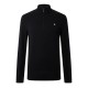 пуловер,мъжки,пуловери,jack,wills,funnel,neck,half,zip,jumper,black