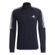 мъжко,горнище,с,цип,футболни,горнища,adidas,sereno,long,sleeve,zip,top,mens,navy,white