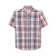 облекла,на,разпродажба,lambretta,sleeve,multi,check,shirt,white,blue,red