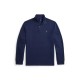 поларена,блуза,мъжки,горнища,с,качулка,polo,ralph,lauren,estate,fleece,quarter,zip,sweater,cruise,navy