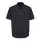 мъжка,риза,с,къс,ръкав,fabric,classic,short,sleeve,poplin,shirt,mens,black,geo