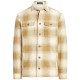поларено,яке,облекла,на,разпродажба,мъжки,ризи,polo,ralph,lauren,plaid,fleece,shirt,jacket,cream,tan