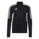 дрехи,за,училище,разпродажба,adidas,детски,облекла,adidas,condivo,22,training,top,juniors,black,whit