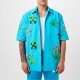 риза,с,къс,ръкав,облекла,на,разпродажба,мъжки,ризи,off,white,graphic,print,short,sleeve,shirt,blue,4355