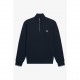 горнище,с,цип,мъжки,горнища,с,качулка,fred,perry,fredperry,half,zip,top,navy,608