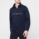 блуза,мъжки,ежедневни,облекла,мъжки,горнища,с,качулка,tommy,hilfiger,logo,mockneck,sweatshirt,desert,sky,dw5