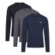 мъжка,тениска,мъжки,тениски,dkny,3,pack,long,sleeve,warriors,t,shirt,mens,blue,grey,black
