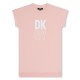 юношеска,тениска,детски,облекла,dkny,logo,t,shirt,dress,juniors,pink,471