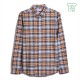 карирана,риза,облекла,на,разпродажба,farah,brewer,checked,shirt,vintage,orange