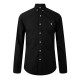 риза,мъжки,ризи,polo,ralph,lauren,men,s,slim,fit,button,down,plain,shirt,polo,black