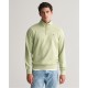 gant,shield,half,zip,sweatshirt,milky,matcha