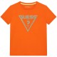 юношеска,тениска,детски,облекла,guess,short,sleeve,mini,me,t,shirt,juniors,orange,g381