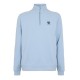 блуза,мъжки,горнища,с,качулка,belstaff,quarter,zip,sweatshirt,sky,blue