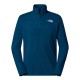 поларена,блуза,the,north,face,100,glacier,quarter,zip,fleece,top,midnight,petrol