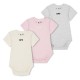 бебешки,комплект,детски,облекла,off,white,3,pack,bodysuit,set,babies,multicolor