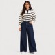 блуза,с,яка,дамски,топове,i,saw,it,first,striped,polo,top,multi