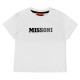 тениска,детски,3/4,панталони,missoni,kids',logo,print,regular,fit,t,shirt,white,black