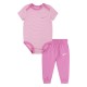 детски,комплект,бебешки,облекла,nike,unisex,kids,2,piece,striped,short,sleeve,pyjama,set,mineral