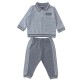 бебешки,облекла,firetrap,boys,herringbone,polo,&,jogger,set,grey