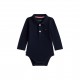 пижама,tommy,hilfiger,kids,cotton,long,sleeve,polo,neck,onesie,dark,blue,c1g