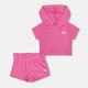 комплект,разпродажба,reebok,бебешки,облекла,детски,облекла,reebok,hood,shrt,set,bb99,aurora,pink