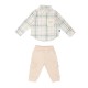 бебешки,облекла,hello,world,w,bb,cord,shrt,bb51,cream,brown