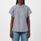 дамски,ризи,tommy,hilfiger,women's,stripe,short,sleeve,blouse,stp,desert,sky