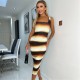 рокля,дамски,поли,и,рокли,ax,paris,ax,bodycon,dress,ld99,brown