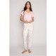 панталони,дамски,анцузи,pj,salvage,salvage,drawstring,star,pant,off,white