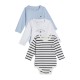детски,облекла,tommy,hilfiger,3,pack,of,long,sleeved,baby,grows,babies,desert,sky,dw5