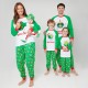 бебешки,облекла,linea,unisex,baby,family,christmas,sprout,sleepsuit,green,white