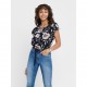 only,women,s,vic,all,over,print,short,sleeve,blouse,night,sky