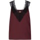 дамски,ризи,boss,belinga,satin,top,open,red