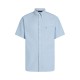 риза,облекла,на,разпродажба,мъжки,ризи,tommy,hilfiger,men's,heritage,oxford,short,sleeve,plain,shirt,blue