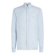 риза,облекла,на,разпродажба,мъжки,ризи,tommy,hilfiger,men's,pigment,dyed,long,sleeve,plain,shirt,breezy,blue