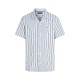 облекла,на,разпродажба,мъжки,ризи,tommy,hilfiger,men's,knitted,stripe,short,sleeve,patterned,shirt,breezy,blue