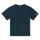 детска,тениска,детски,3/4,панталони,dkny,unisex,kids',logo,print,regular,fit,t,shirt,navy,84w