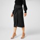 пола,поли,и,къси,панталони,biba,satin,twist,detail,skirt,black