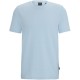 тениска,мъжки,тениски,boss,men,s,tiburt,bubble,structure,cotton,short,sleeve,t,shirt,light,blue,450