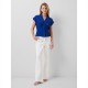 дамски,ризи,french,connection,carmen,blouse,40,cobalt,blue