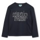 тениска,kenzo,kids,embroidery,long,sleeve,t,shirt,navy