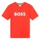 юношеска,тениска,детски,облекла,boss,large,logo,tee,juniors,red,997